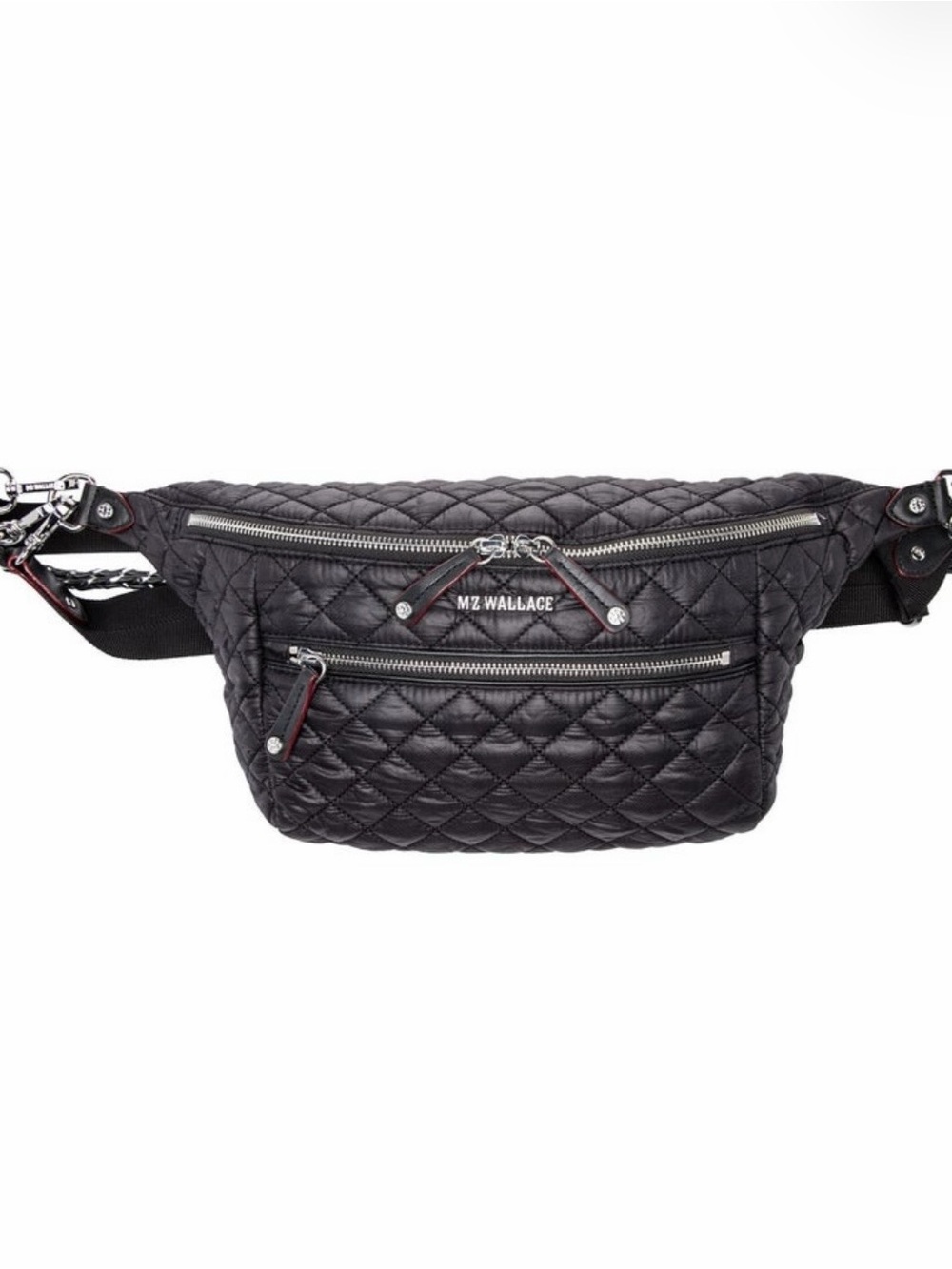 MZ Wallace Black Crosby Crossbody Sling